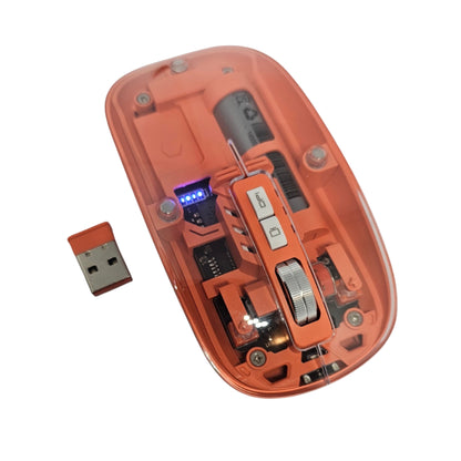 Wireless rechargeable silent mouse